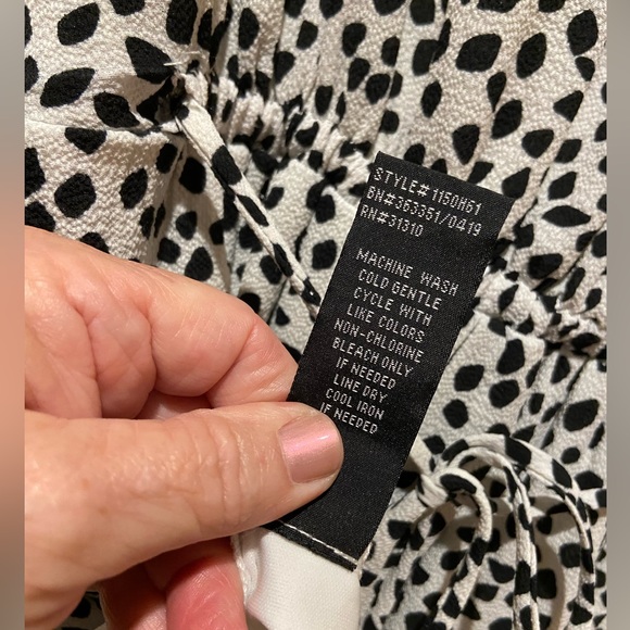 Worn Once!Beautiful BCX ColdShoulder Adjustable Strap Asymmetrical Hemline Dress - Picture 10 of 11